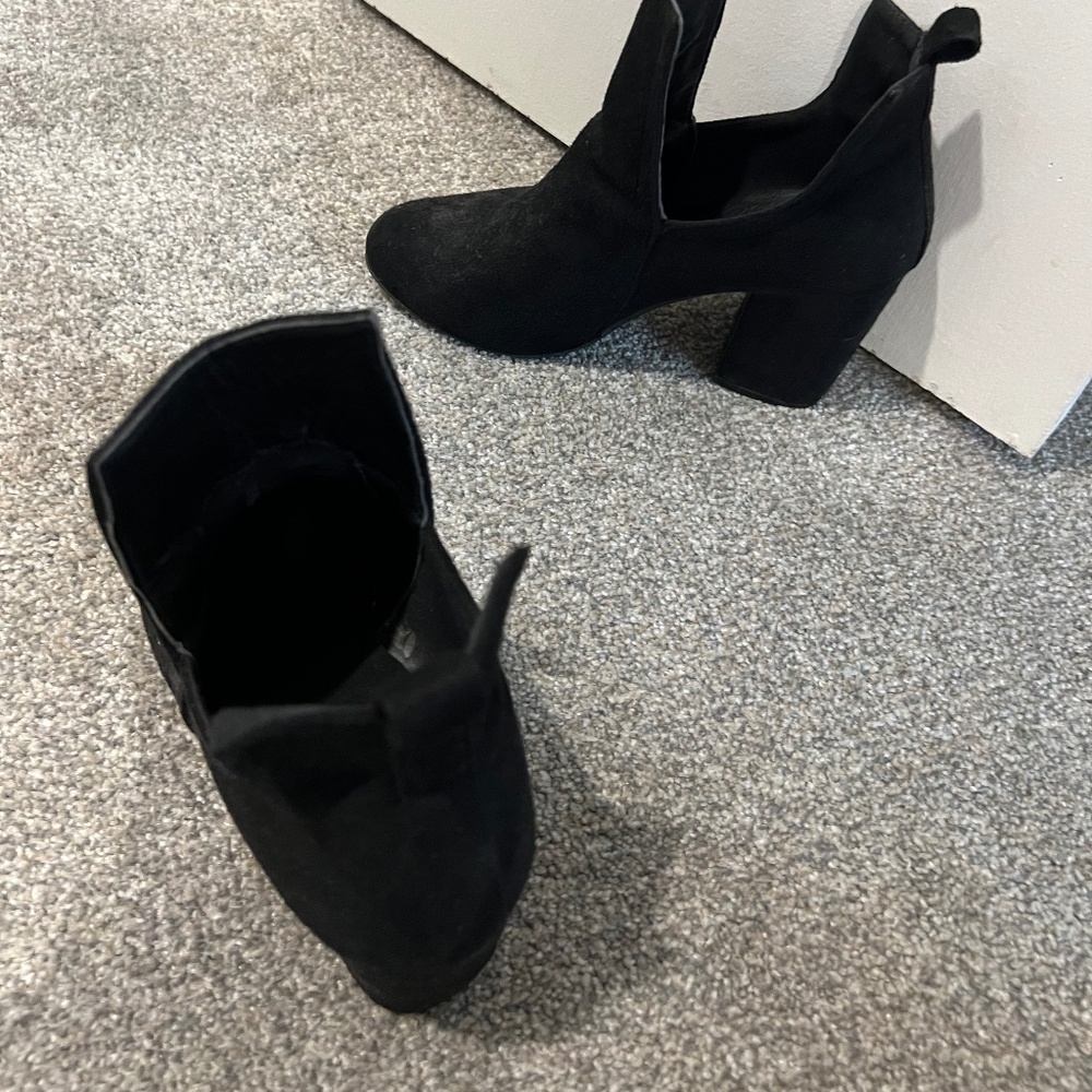 Black booties